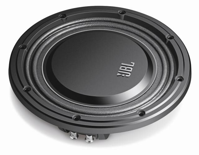 MS 10SD4 SLIM - Black - 10 inch Subwoofer (500 watts) Dual 4 ohm (Shallow Mount) - Hero